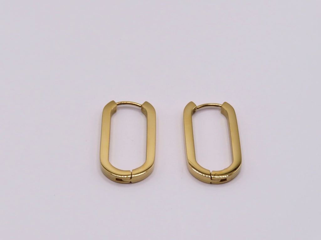 Olivia oval hoops