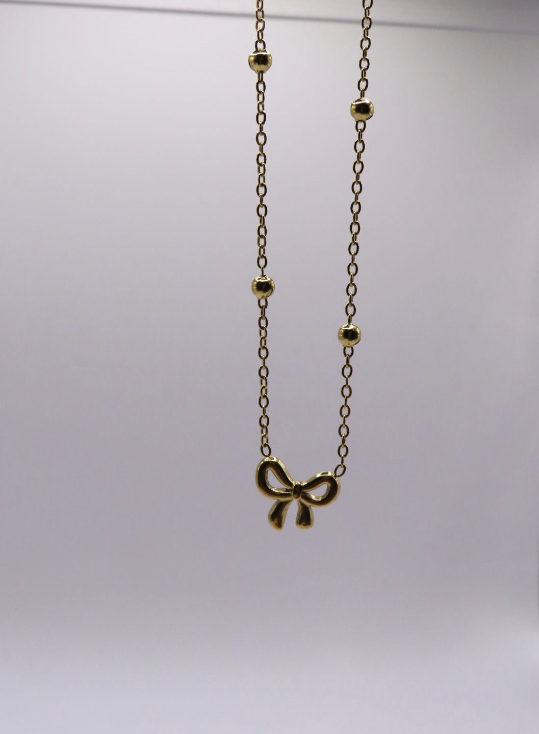 Kylie Bow Necklace