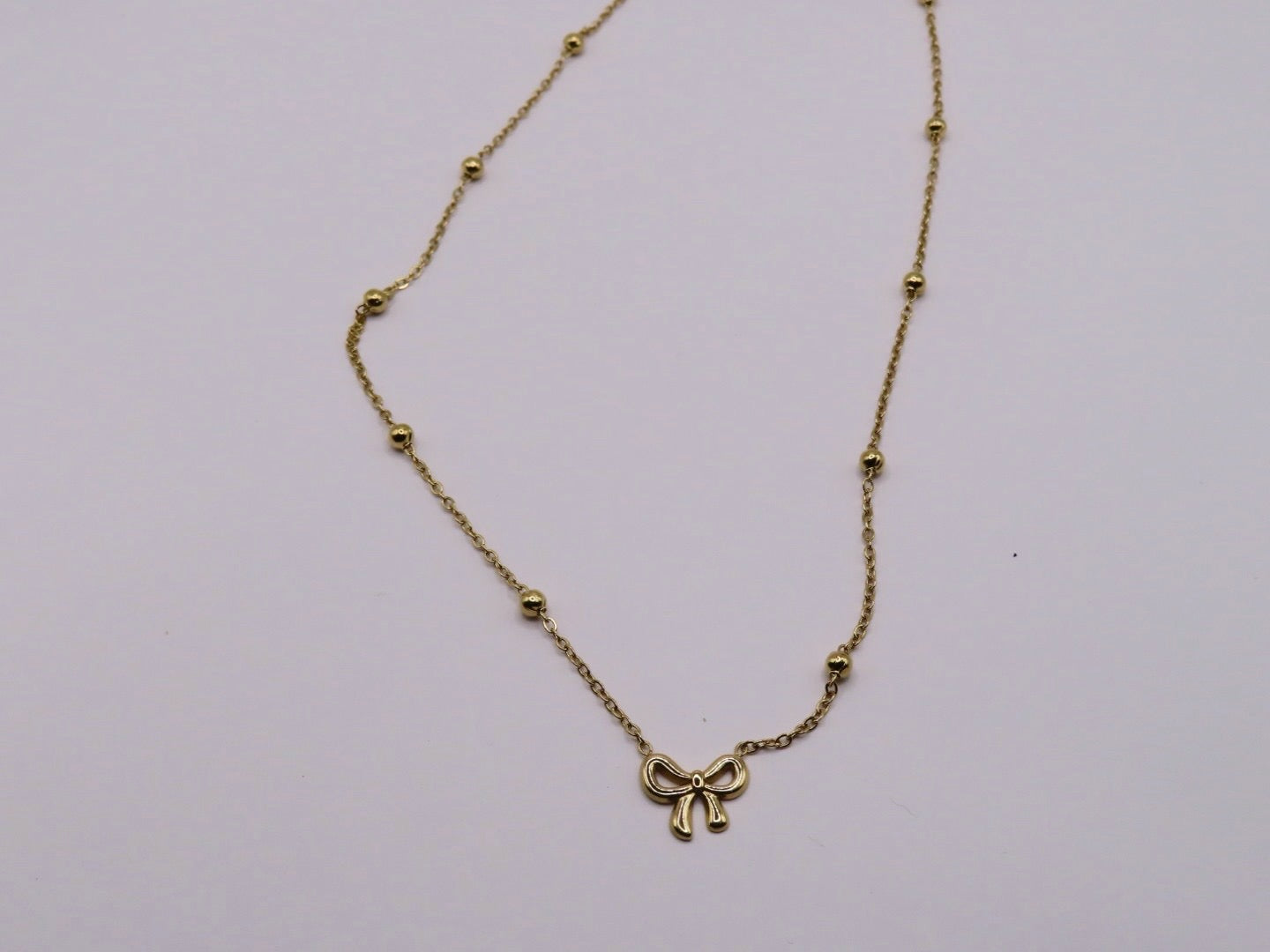 Kylie Bow Necklace