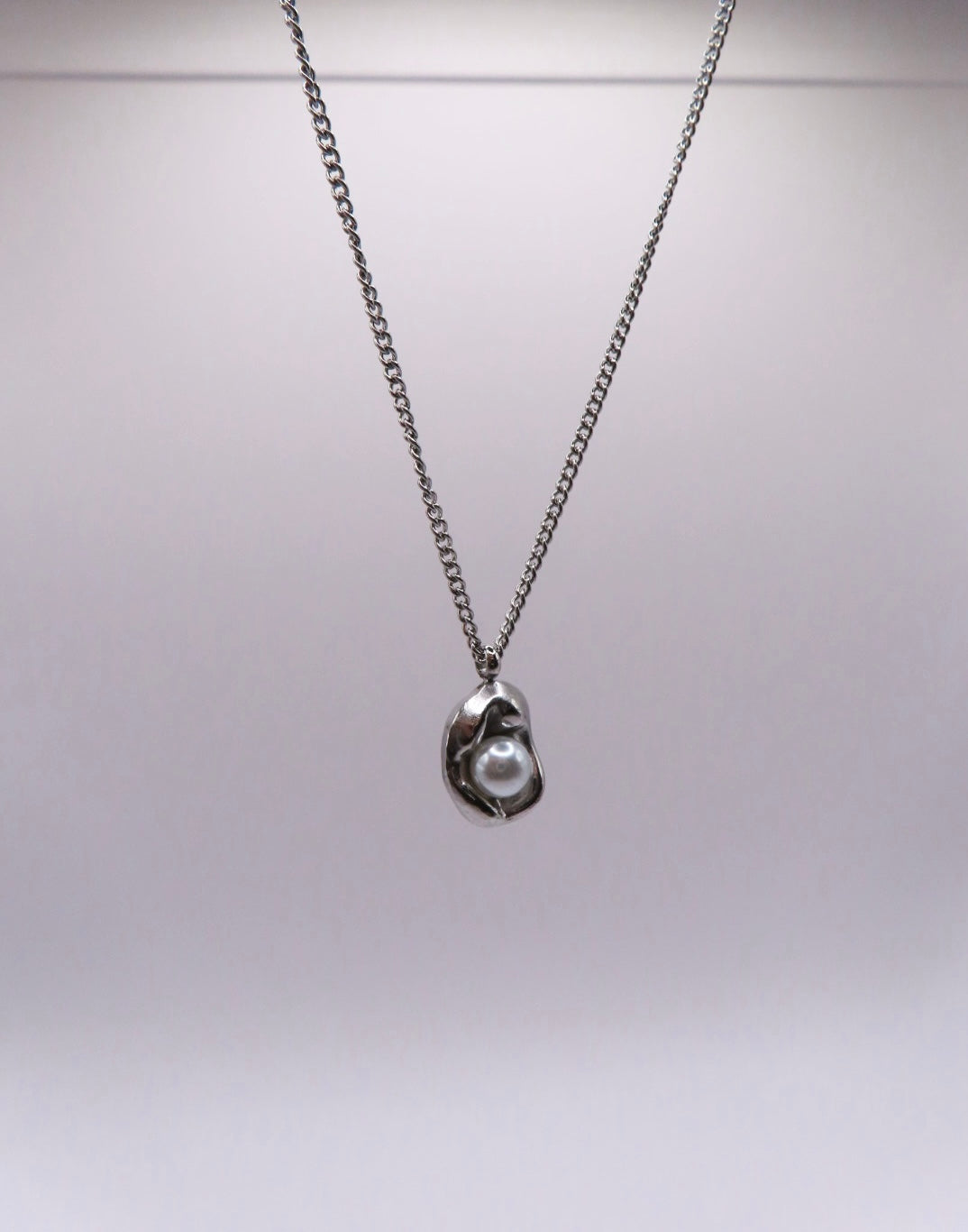 Faith shell necklace