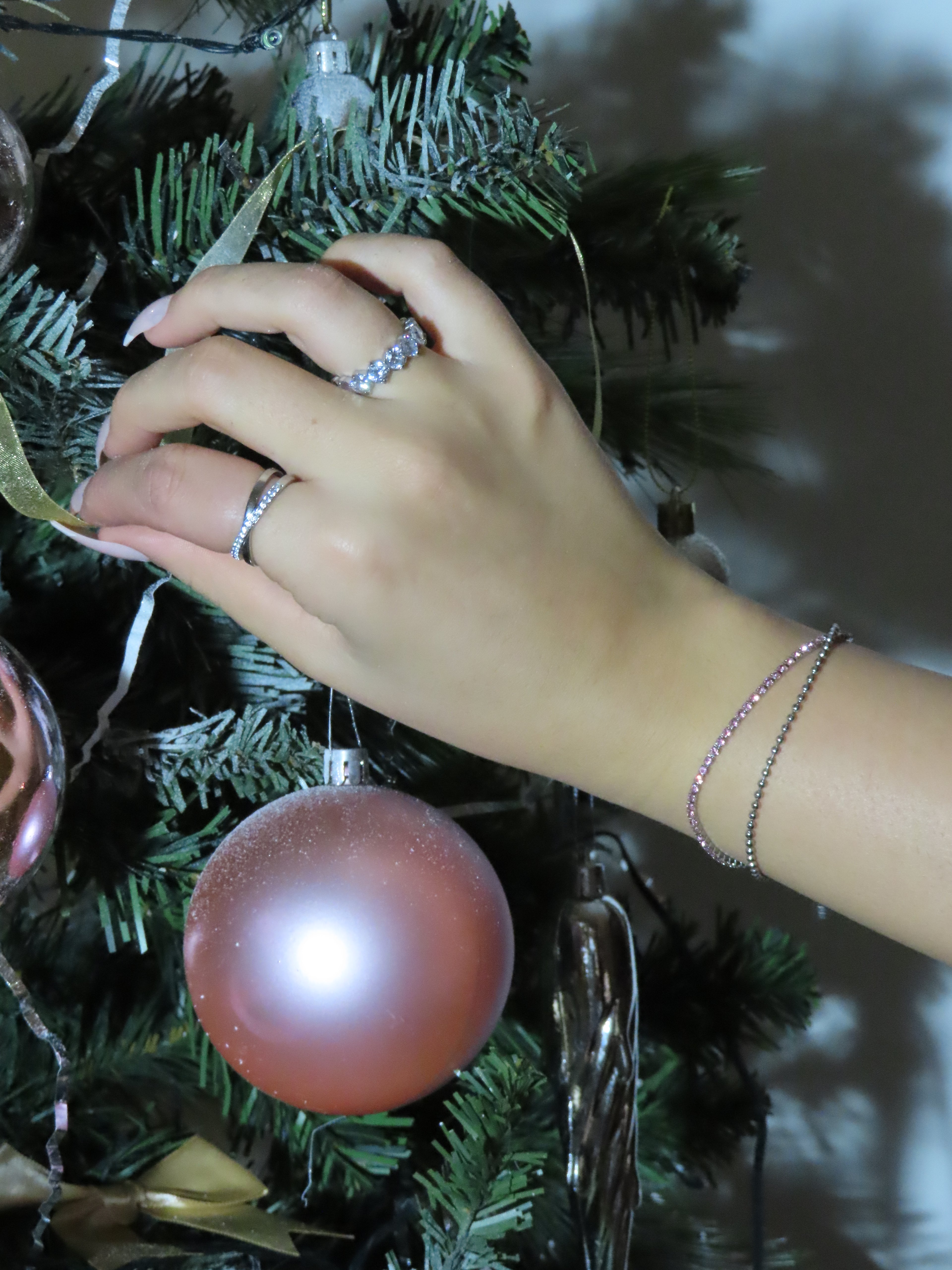 Alex duel tennis bracelet