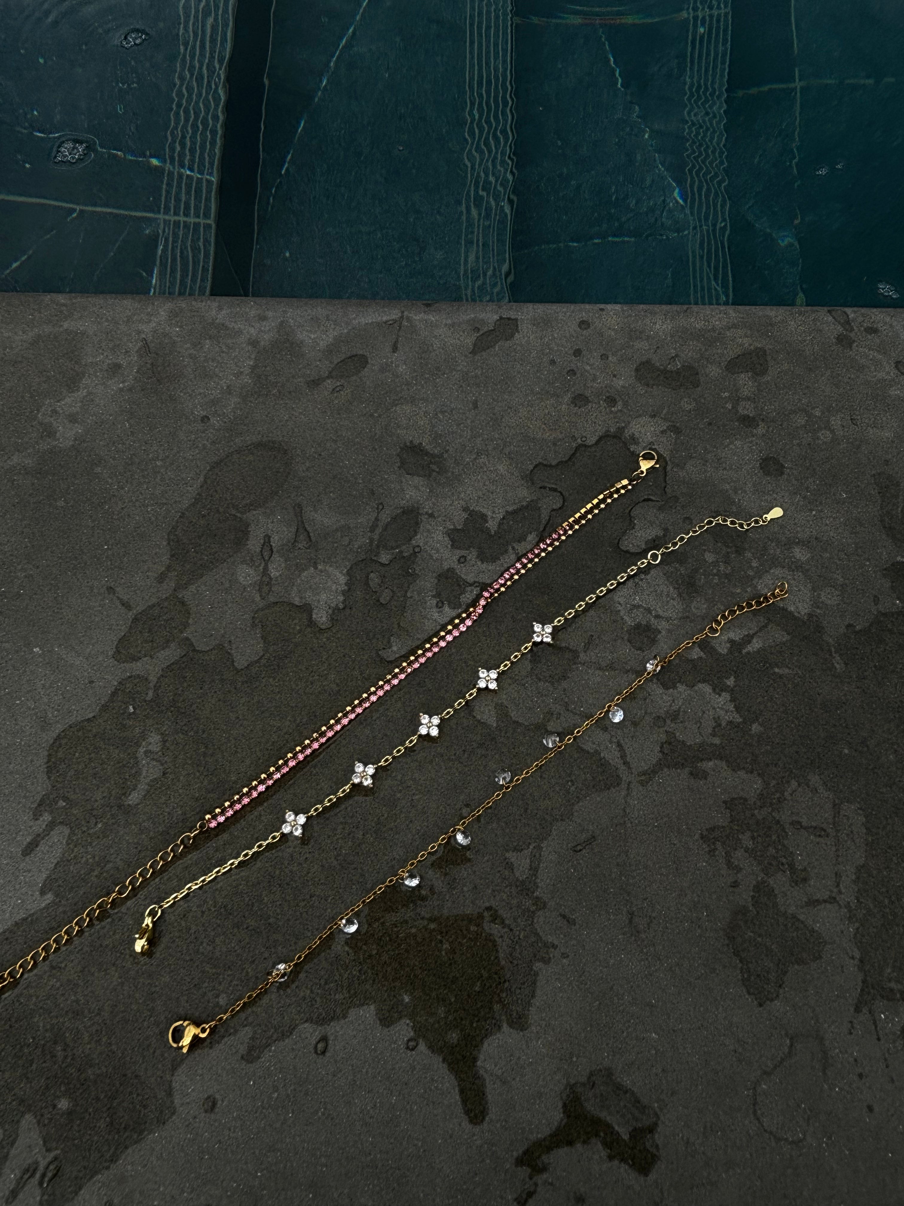 Alex duel tennis bracelet