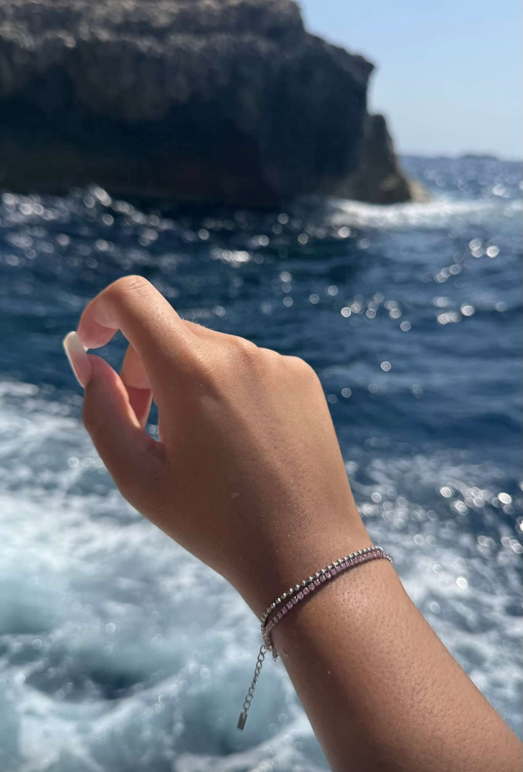 Alex duel tennis bracelet